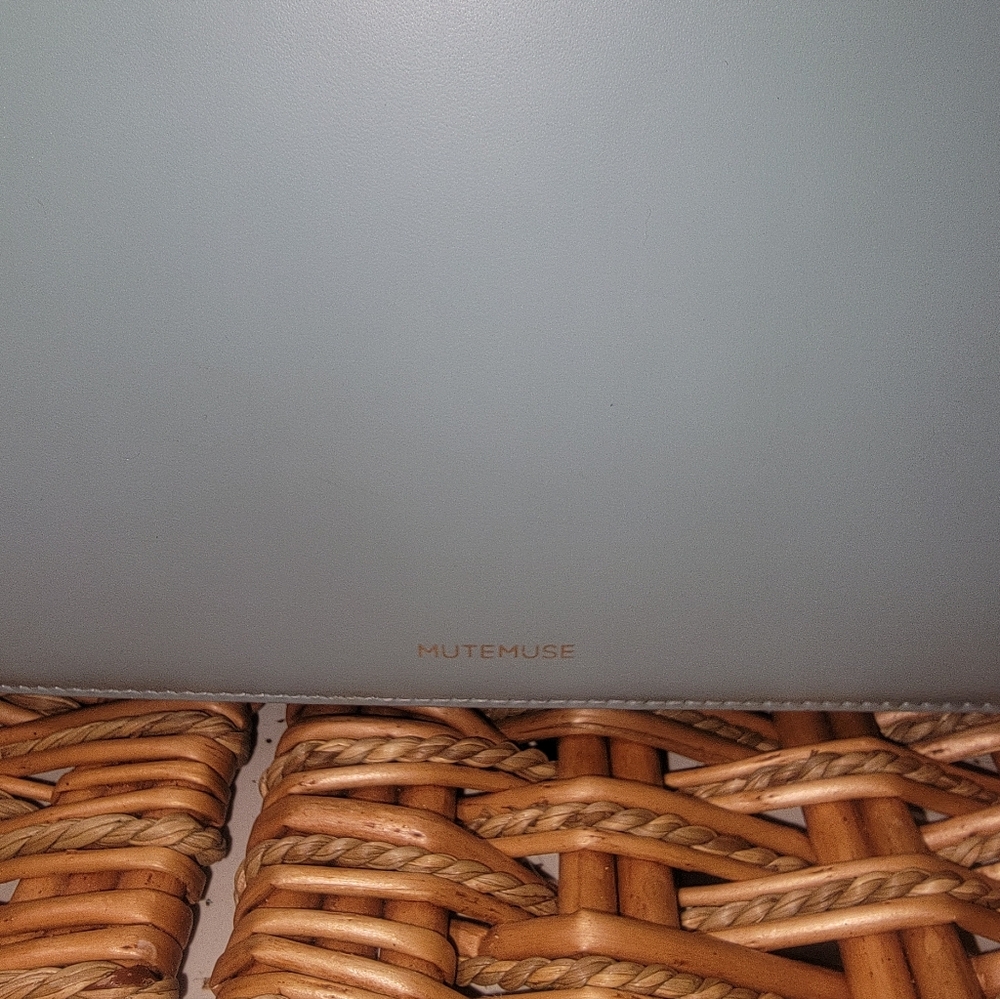 Mutemuse Bag + Basic Wide Strap- Mint Grey Korea … - image 2